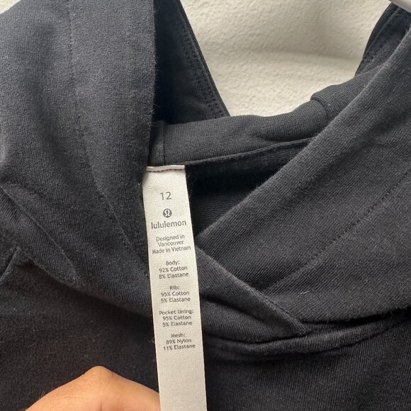 Lululemon Black Sweatshirt - Picture 2 of 3